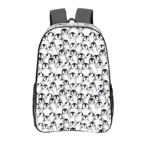 Sac à dos transparent et léger à pingouins pour passer la sécurité sans stress