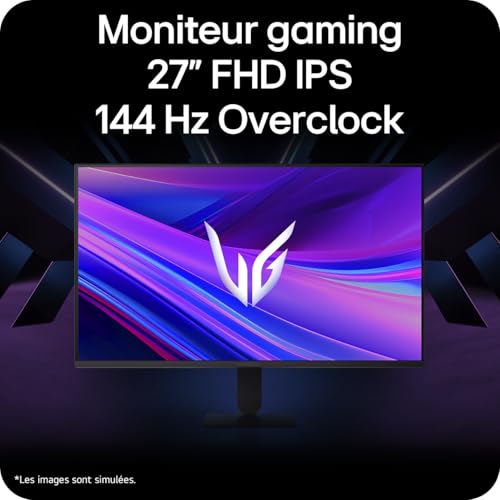 LG 27G411A-B écran gaming 27" FHD 144Hz IPS - photo 4