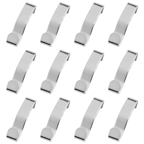 Image of Lovelysp Picture Rail Hangers Molding Hooks Picture Rail Hooks Picture Rail Hooks Exhibition Art Museum Wide Modeling Hooks Hanging Painting Hardware Supplies 12pcs