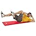 SPRI Exercise Mat for Fitness, Yoga, Pilates, Stretching & Floor Exercises, Red, 48