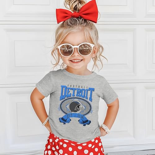 Toddler Football Shirt Boy Girl Football Team T Shirt Fans Lover Outfit Kid Game Day Tee Short Sleeve Tops3