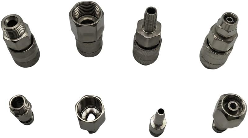 SH/PH/SP/PP/SM/PM/SF Pneumatic Quick Coupler - 1/4" 3/8" 1/2" Male & Female Thread Air Compressor Quick Release Fitting(EU SP PP,20)