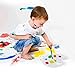 LotFancy Paint Tray Palettes Plastic with 10 Wells Thumb Hole, 3 Pack, Perfect for DIY Craft Art Oil Watercolor Painting, Washable
