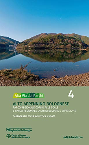 Alta via dei parchi 1:50.000. Nuova ediz.. Alto Appennino bolognese. Parco regionale Corno alle Scale e parco regionale laghi di Suviana e Brasimone (Vol. 4)
