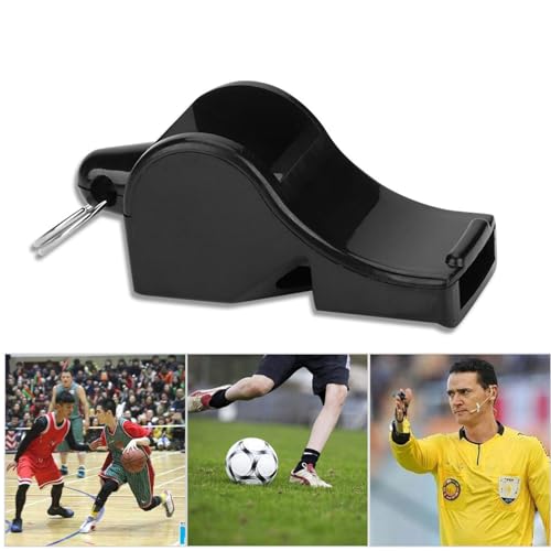 Silbato deportivo Kadimendium para niños en ABS negro miniatura 2