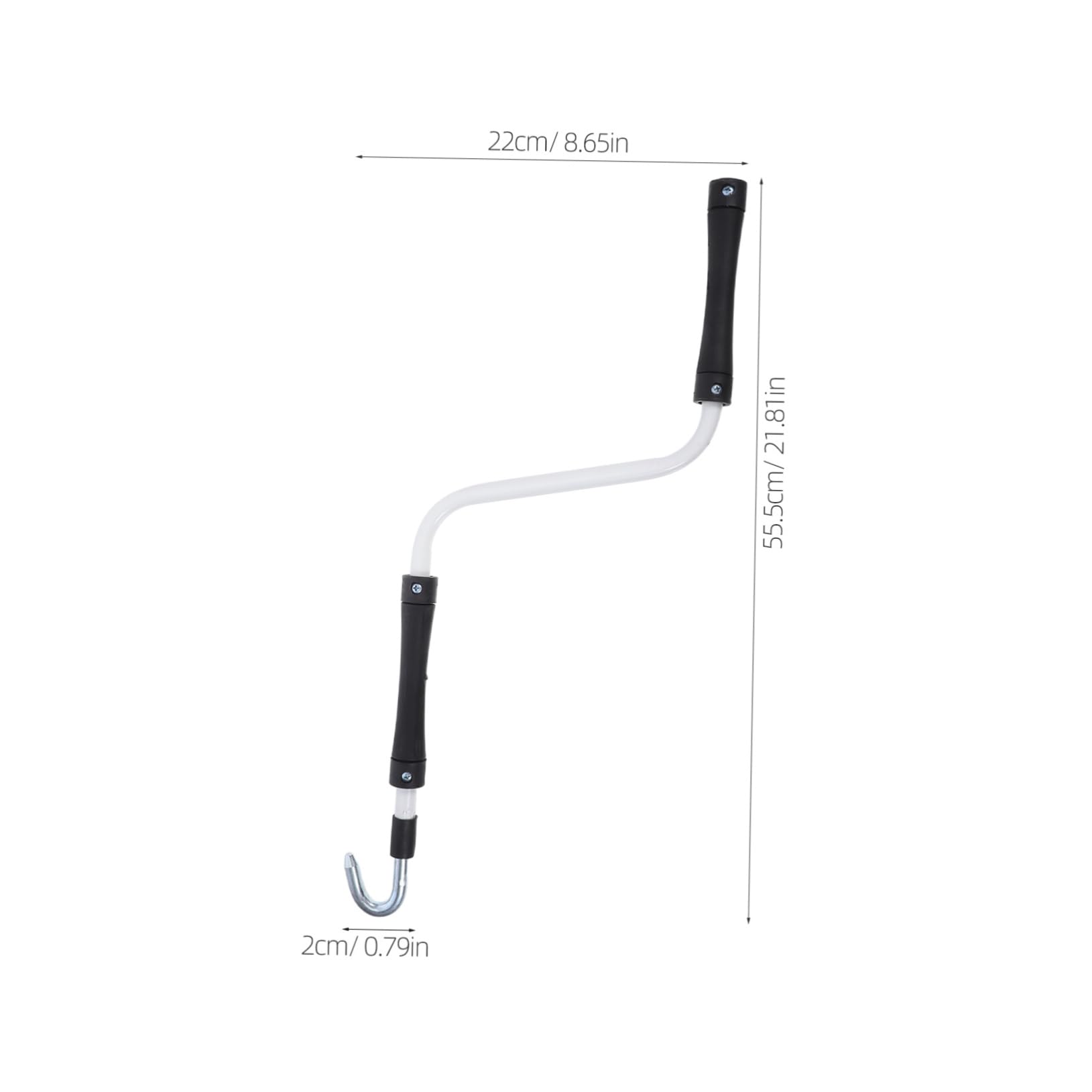Manivelle Accessoire en Métal Robuste de Store Extérieur Banne pour Auvent et Toile D'ombrage, pour Balcons et Espaces Commerciaux