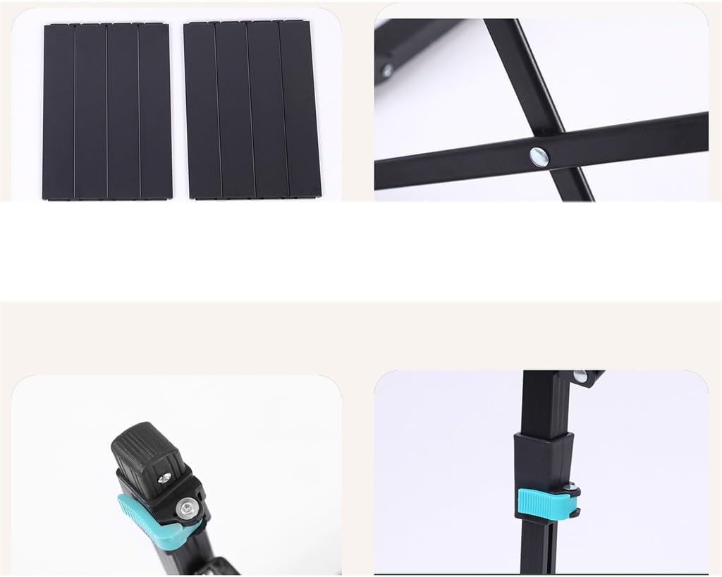 JSEIAJB Outdoor Table Aluminum Alloy Portable Barbecue Table Chair Folding Table Barbecue Oven