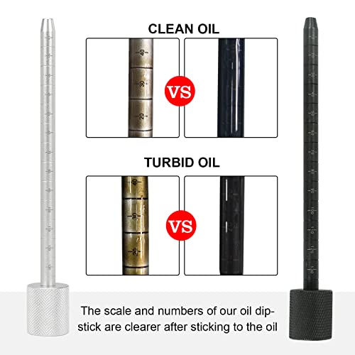 Transmission Dipstick Compatible With Chrysler Dodge Dart Fiat 500 Jeep Cherokee Compass And Patriot With 6F24 / 948Te Transmissions 10323A #TOP3