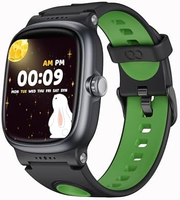 Smart Watch for Kids with Heart Rate Sleep Monitor, Games/Alarm/IP68 Waterproof Smart Watch for Boys Girls, Step Calorie Pedometer Activity Tracker, Kids Fitness Watch Birthday Gifts for Aged 4-16
