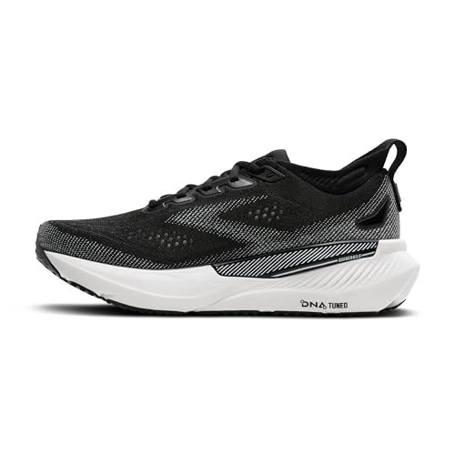 Brooks Men’s Glycerin GTS 23 Supportive Running Shoe - Black/Grey/White - 9.5 Medium - image 5