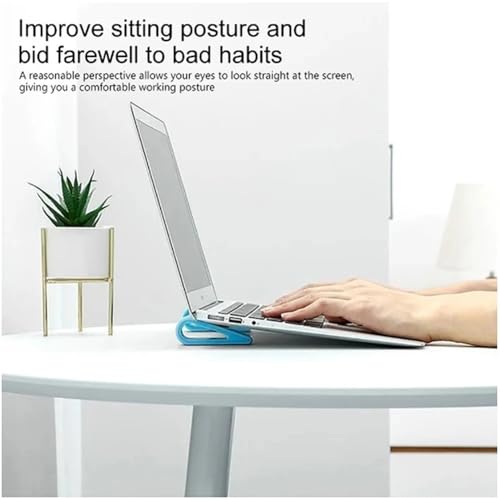 Soporte portátil ergonómico para laptop rojo miniatura 5