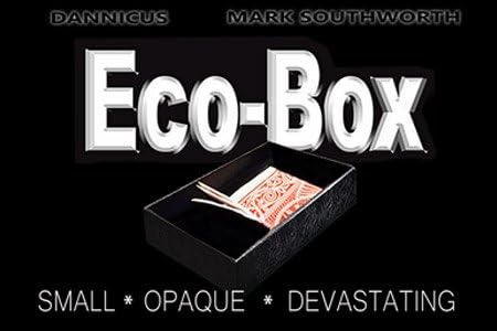 ECO_BOX (Black) by Hand Crafted Miracles & Mark Southworth - Trick