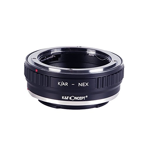 Adaptador de montura para lente K&F Concept compatible con lentes Konica AR a cámaras Sony NEX E-Mount (modelo KF06.112) miniatura 3