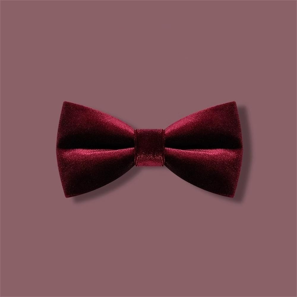 Papillon Uomo Papillon in velluto bordeaux for uomo sposo matrimonio papillon matrimonio