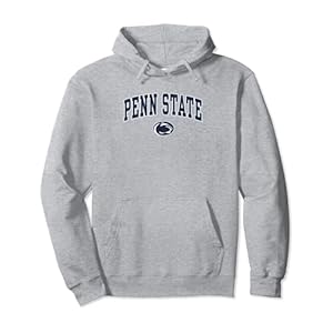 Penn State Nittany Lions Arch Over Heather Gray Pullover Hoodie