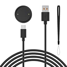 Vancle Charger for Amazfit Bip 6/Active 2, Magnetic Charging Cable Cord for Active 2, Amazfit Bip 6 Smart Watch 3.3ft/1m