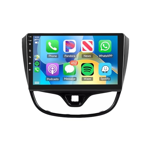 Genérico Radio de 10" para Opel Karl (2017-2020), Android 13, WiFi, Zona Wi-Fi 4G, CarPlay, Android Auto, GPS Integrado, Pantalla táctil HD 1280P, Bluetooth, cámara AHD, DSP, FM, SWC (A2 4+64 GB)