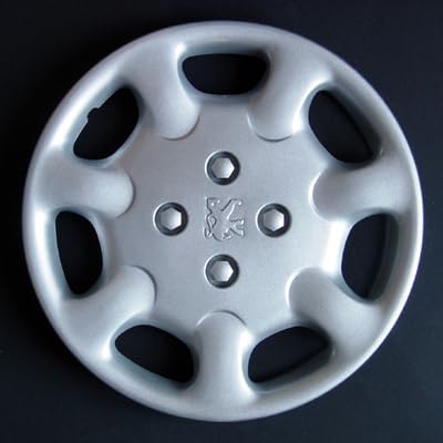 Kit de 4 enjoliveurs adaptables - pour Peugeot 206/306/406/806 / Ranch/Partner/Bipper - Diamètre 15" - Non Original