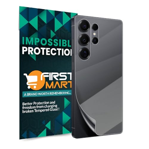 Image of FIRST MART TPU Back Screen Protector for Samsung Galaxy S26 Ultra - Unbreakable Membrane Protection, Case Friendly Coverage, Bubble-Free, Scratch-Resistant [ 1 Pack]