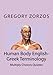 Produktbild Human Body English-Greek Terminology: Multiply Choices Quizzes