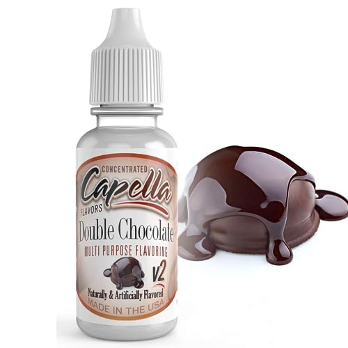 Capella Flavor Drops Double Chocolate Concentrate 13 Milliliter Bottle