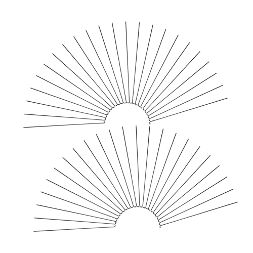 KICHOUSE 50Pcs Durable Bike Spokes Replacement Steel Cycling Wheel Spokes for Mountain Road and Folding Bikes Easy to Install Versatile and Cycling Supplies