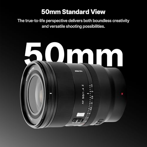 Image of VILTROX 50mm F1.4 Pro Z Lens Full Frame Auto Focus Large Aperture Prime Lens with Hyper VCM Motor Compatible with Nikon Z-Mount Cameras Z5 Z50 Z50II Z6 Z6II Z6III Z7 Z7II Z8 Z9 Z30 ZF ZFC