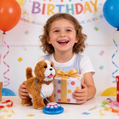 Chiot électrique avec action d'écorce simulée et tactile de 22cm - 3
