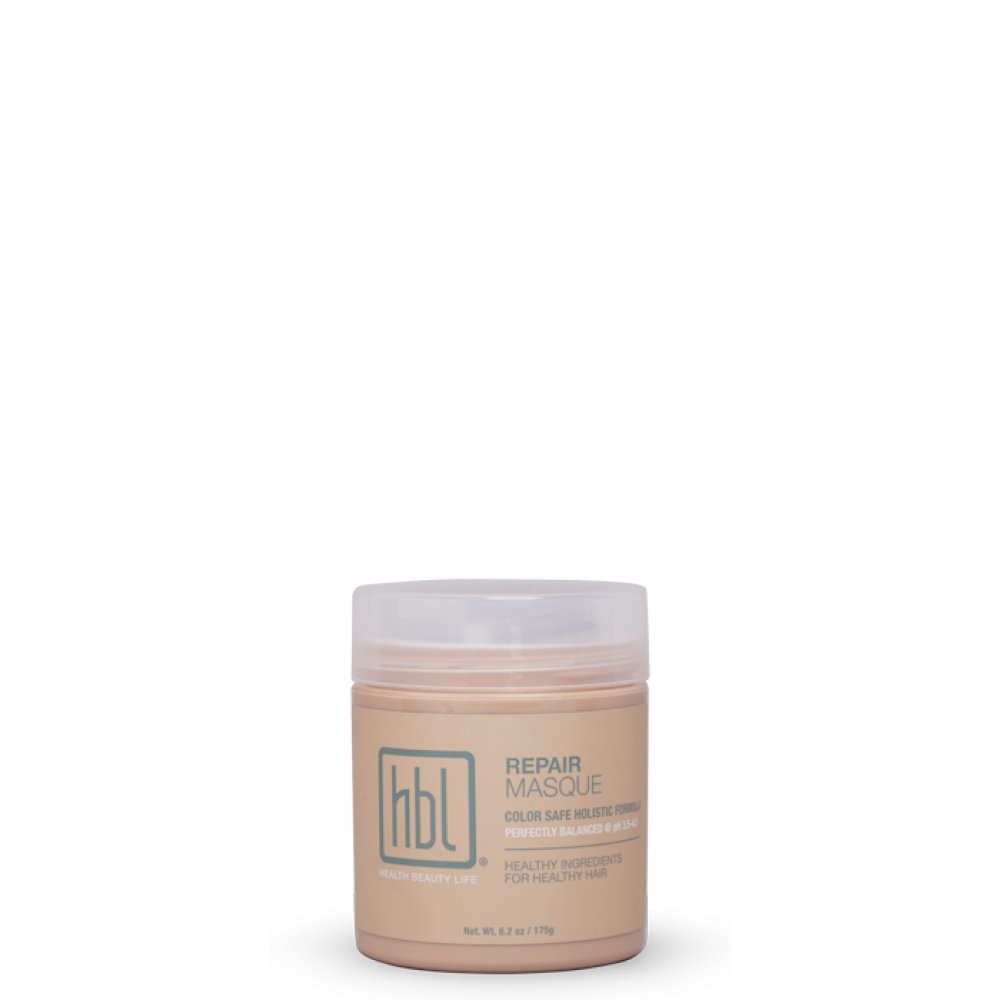 HBL Repair Masque Color Safe Holistic Formula Perfectly Balanced @ pH 3.5-4.5 (6.2ounces) by HBL