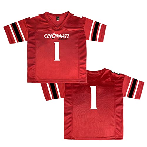 Image of Little King NCAA Toddler-Touchdown Pass-Team Football Jersey-Sizes 2T 3T 4T 6