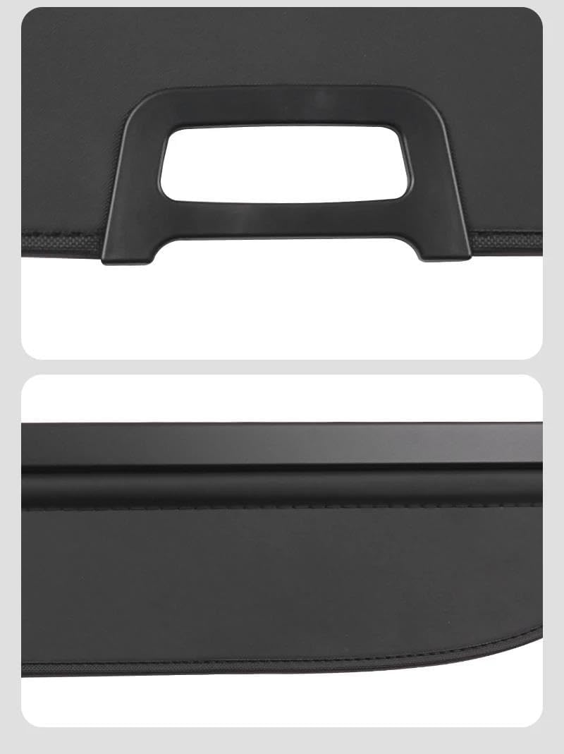 Car Trunk Cargo Cover For Kia For Borrego Shade Waterproof Retractable Rear Curtain Sturdy Boot Cover(OneColor)