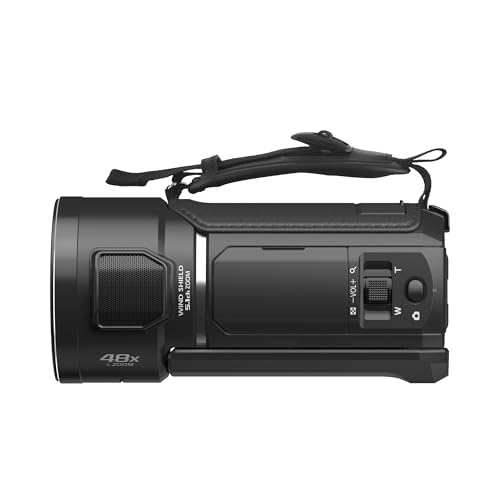 Panasonic HC-V900E-K Full-HD Handheld Camcorder, 2K Video, 25mm F1.8 Wide-Angle Lens, Touchscreen, 24X Optical Zoom, Hybrid OIS+, HDR, Zoom Mic, Black - Image 4