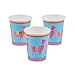 Fun Express - Boho Llama 9oz Paper Cups (8pc) for Cinco de Mayo - Party Supplies - Licensed Tableware - Licensed Cups - Cinco de Mayo - 8 Pieces