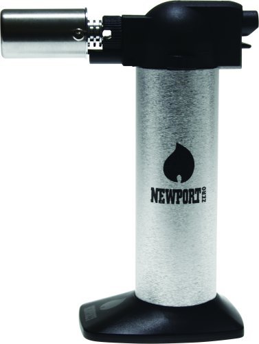 Newport Zero 6 Butane Torch Lighter - Silver by Newport