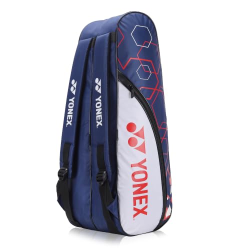 Image of YONEX Badminton Bag SUNR 25015 BT5 Navy Blue WHITE /8903224513139