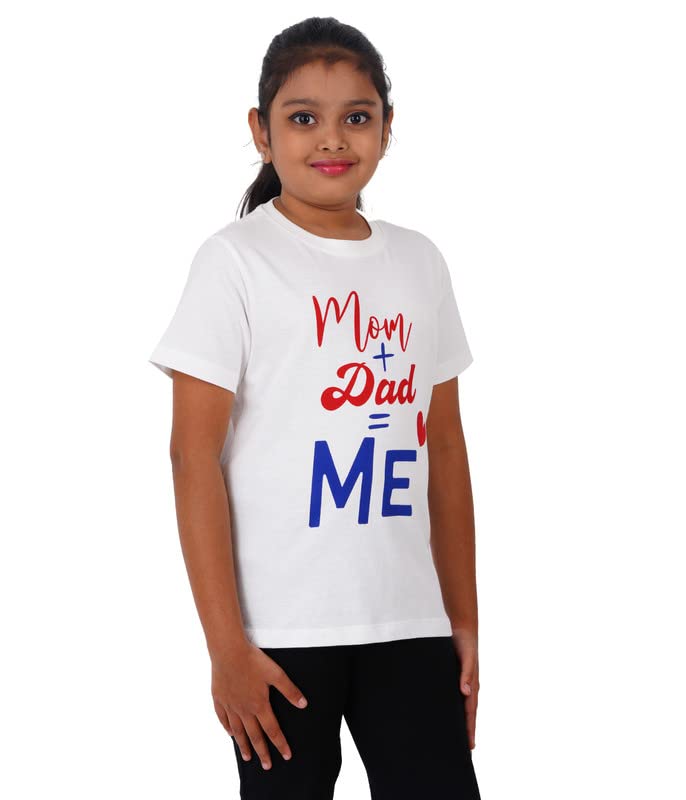 Image of Pride Apparel Cotton Girl's Printed Short Sleeve Casual T-Shirts Pack of 3