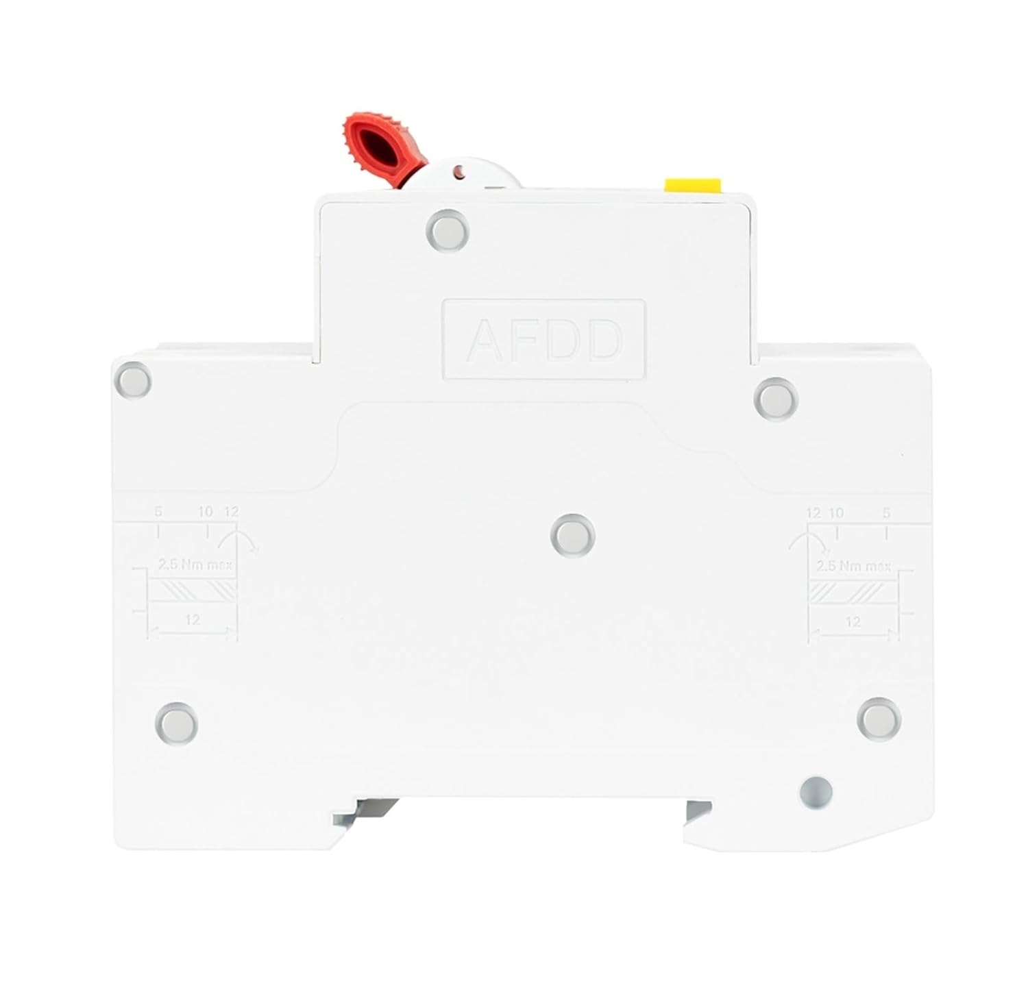 2P AFDD-63 Arc Fault Protector Device Circuit Breaker Interrupte Overload Earth Leakage Short Circuit Voltage Protection(6A)