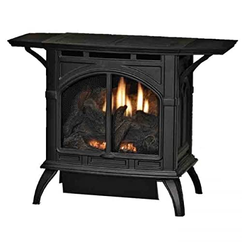 Empire VFD30CC70FN Heritage Cast Iron Matte Black Gas Stove