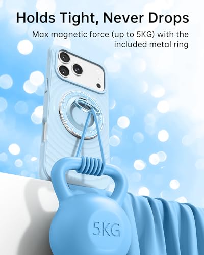 Ajustement béquille rotation 360 support téléphone MagSafe iPhone