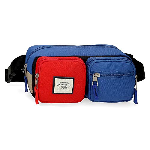 Pepe Jeans Dany Waist Bag, Riñonera Niños, Azul (549Beat), 1X1X1 Centimeters W X H X L Paquete De 2