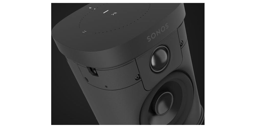 Sonos One Generazione 1 Smart Speaker per Ascoltare la Musica in Streaming, Nero