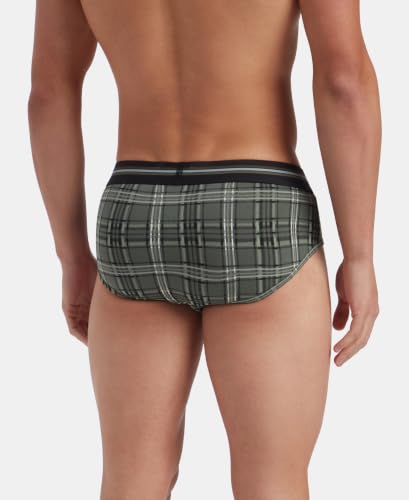 Image of Jockey UI20 Men Super Combed Cotton Elastane Stretch Printed Brief with Ultrasoft Waistband (Pack of 2)