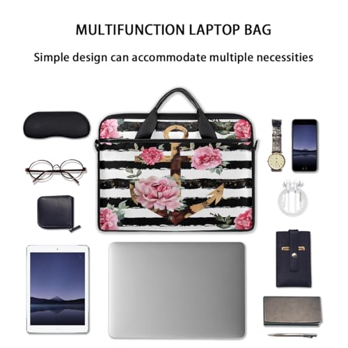 Bolso para laptop 15 pulgadas con correa ajustable miniatura 7