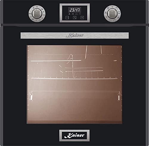 Kaiser Küchengeräte Backofen-Set EH 6326 SP+KCT 777 FI, Elektro Einabau Backofen, Autark, 79L, 10 Funktionen, + Induktions- Kochfeld 77 cm, Einbau Herd, 5 Kochzonen, Schwarzes Glas – Bild 3
