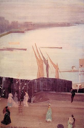 Tableaux déco Whistler rose et gris pour une chambre à coucher apaisante