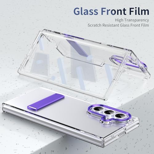 Protection Samsung Galaxy Z Fold 7 transparente violette premium - 3