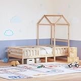 Dimensions adaptées et polyvalentes : Ce cadre de lit sans matelas est conçu pour la taille standard 100x200 cm. Ses dimensions généreuses offrent un espace confortable pour dormir et jouer, s'intégrant facilement dans la plupart des chambres d'enfants.