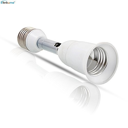 Preisvergleich Produktbild E27 zu E27 Verlängerung Adapter Universal Anpassung LED Lampensockel