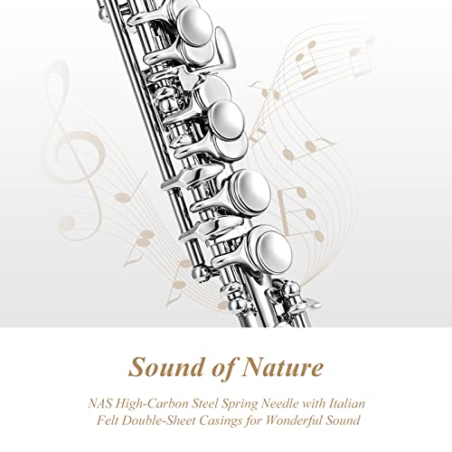 Eastar EB106-FBA-CA Piccolo Instrument For Beginners Students, Key Of C Piccolo Flute thumb #3