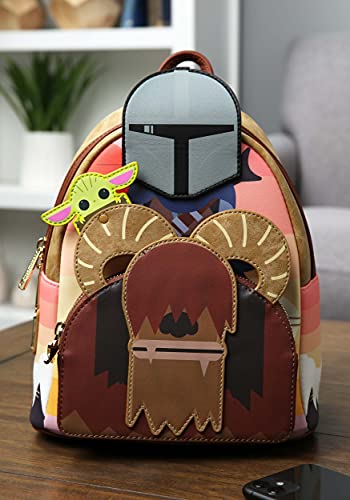 Loungefly Star Wars Mandalorian Bantha Ride Mini Backpack2